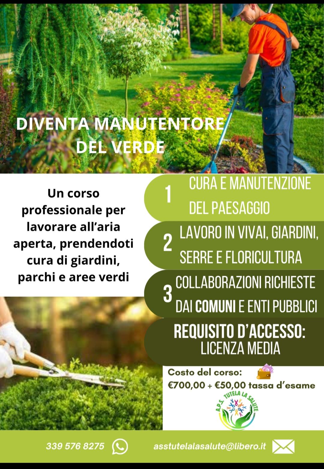 Locandina Manutentore del Verde