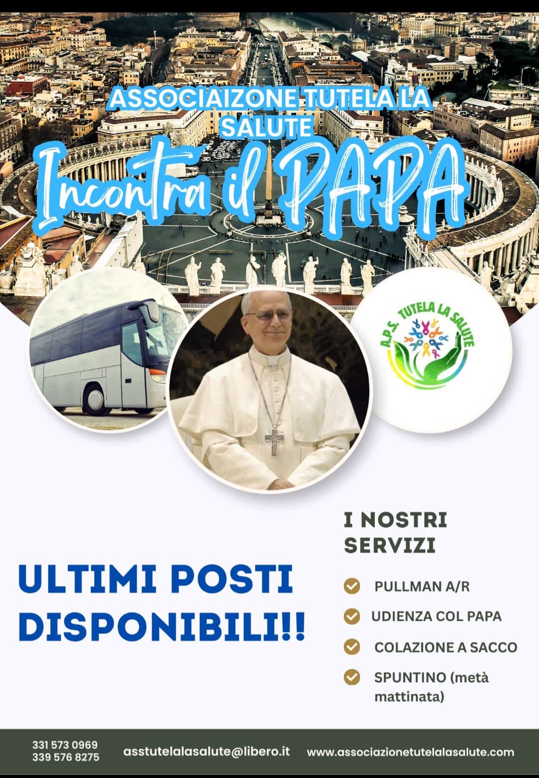 Incontra il Papa – 22 ottobre 2025, Associazione Tutela la Salute